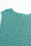 SWAYING/KNIT handmade crochet tank top SW24SS1T32 blue